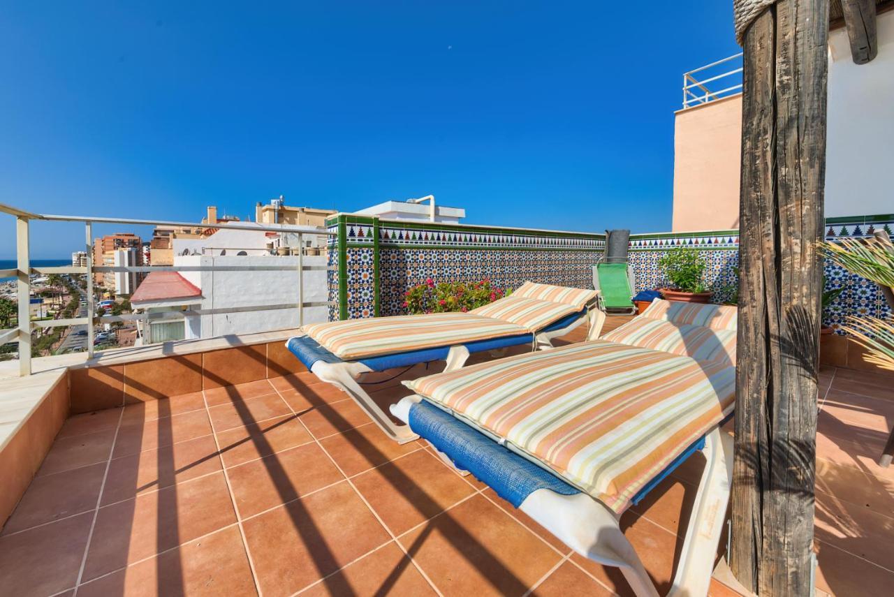 Holidays2Fuengirola Duplex With Stunning Sea View, Terraces,1St Line Beside Port Екстер'єр фото