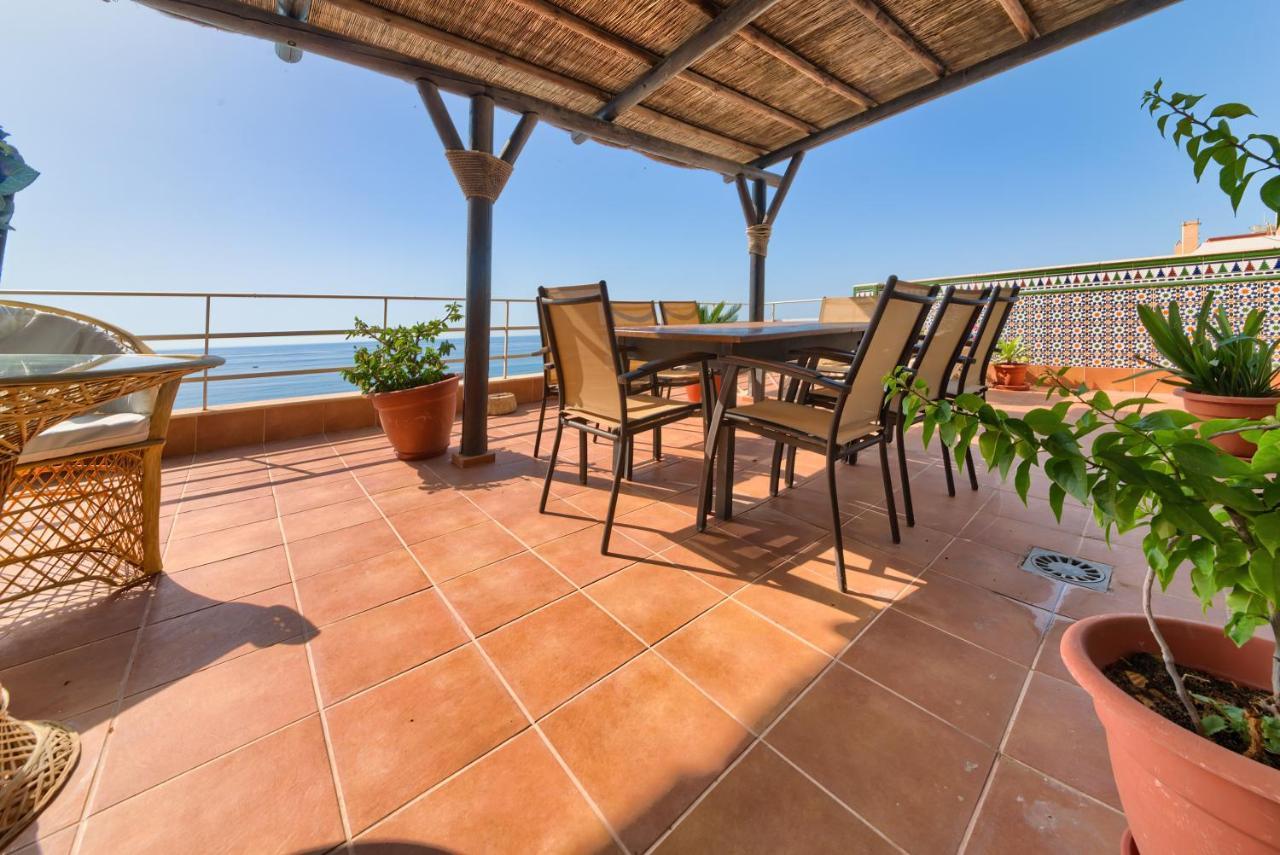 Holidays2Fuengirola Duplex With Stunning Sea View, Terraces,1St Line Beside Port Екстер'єр фото